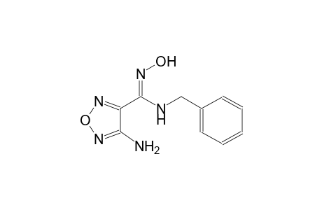 1,2,5-Oxadiazole-3-carboximidamide, 4-amino-N'-hydroxy-N-(phenylmethyl)-