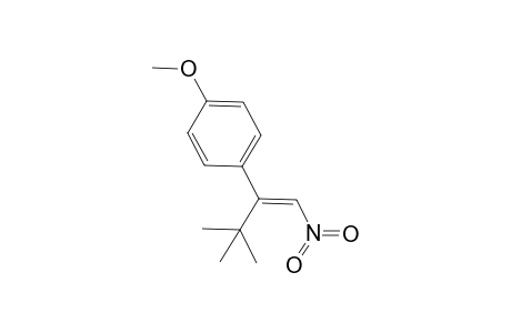 (E)-2-Tert-butyl-2-(4-methoxyphenyl)-1-nitroethene