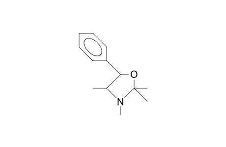 trans-2,2,3,4-Tetramethyl-5-phenyl-oxazolidine