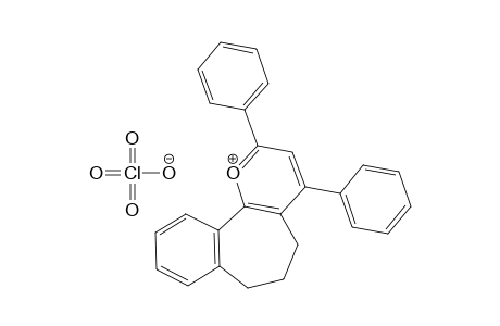 6,7-dihydro-2,4-diphenyl-5H-benzo[6.7]cyclohepta[1,2-b]pyrylium perchlorate