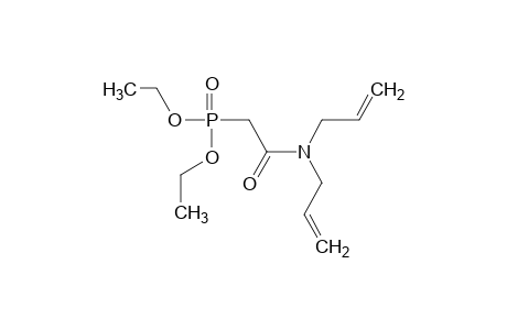 PHOSPHONIC ACID, N,N-DIALLYLCARBAMOYLMETHYL-, DIETHYL ESTER