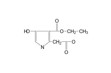 3-carboxy-4-hydroxypyrrole-2-acetic acid, 3-ethyl ester