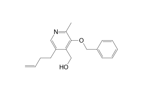 3-Benzyloxy-2-methyl-5-( 3'-butenyl)-4-pyridylmethanol