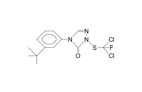 2-(Dichloro-fluoro-methylmercapto)-4-(3-tert-butyl-phenyl)-2,4-dihydro-1,2,4-triazolone-3