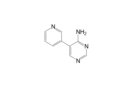 4-amino-5-(3-pyridyl)pyrimidine