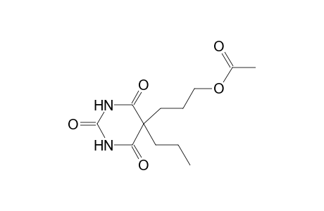 3-(2,4,6-Trioxo-5-propylhexahydro-5-pyrimidinyl)propyl acetate