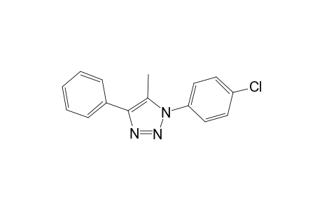 1-(4-Chlorophenyl)-5-methyl-4-phenyl-1H-1,2,3-triazole