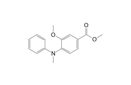 Methyl 3-Methoxy-4-(N-methyl-N-phenylamino)benzoate