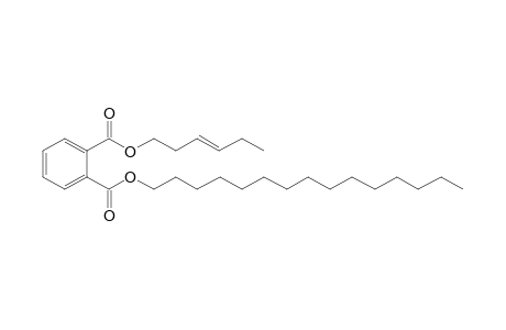 Phthalic acid, pentadecyl trans-hex-3-enyl ester