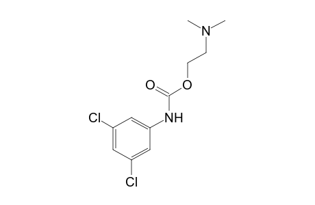 3,5-dichlorocarbanilic acid, 2-(dimethylamino)ethyl ester