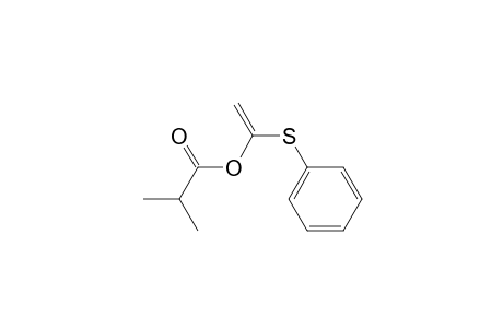 1-(2-Methylpropanoyloxy)-1-(phenylthio)ethene