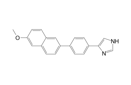 6-Methoxy-2-[4'-(4"-imidazolyl)phenyl]naphtahlene