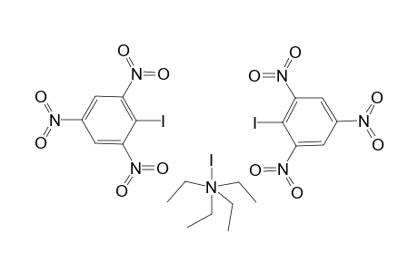 Bis(2,4,6-Trinitro-3-iodophenyliodo)tetraethylamino iodide