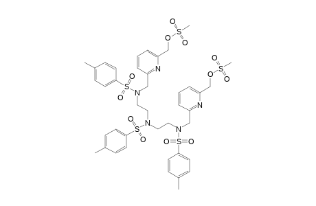 1,9-BIS-[6-[(MESYLOXY-METHYL]-PYRIDIN-2-YL)-METHYL]-2,5,8-TRITOSYL-2,5,8-TRIAZANONANE