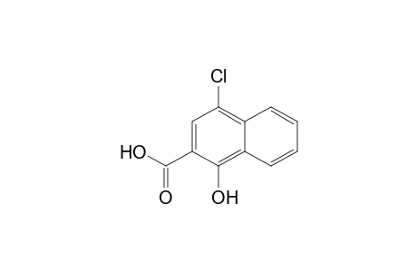 4-chloro-1-hydroxy-2-naphthoic acid