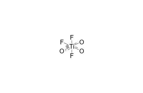 TRIFLUOROTRIAQUATITANIUM CATION