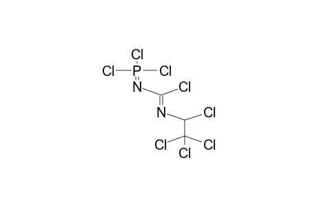 TRICHLOROPHOSPHAZO-N-1,2,2,2-TETRACHLOROETHYLFORMIMIDOYLCHLORIDE