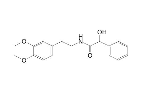 N-[2-(3,4-Dimethoxyphenyl)ethyl]-2-hydroxy-2-phenylacetamide