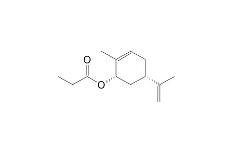 Carvyl propanoate <cis->