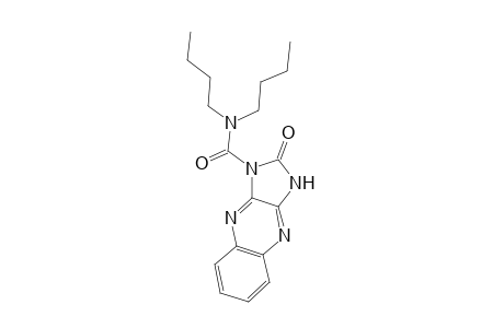 N,N-dibutyl-1,3-dihydro-2-oxo-2H-imidazo[4,5-b]auinoxaline-1-carboxamide