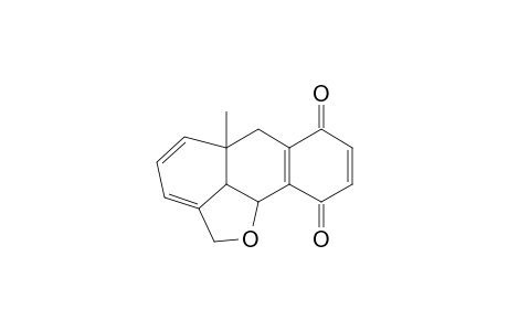 RHIZONONE;5A-METHYL-5A,6,10B,10C-TETRAHYDRO-2H-ANTHRA-[9,1-BC]-FURAN-7,10-DIONE