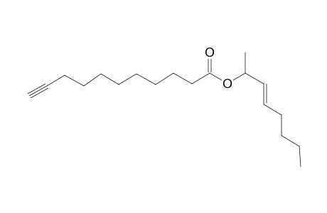 Undec-10-ynoic acid, oct-3-en-2-yl ester