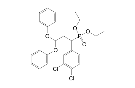 DIETHYL-[1-(3,4-DICHLOROPHENYL)-3,3-DIPHENOXYPROPYL]-PHOSPHONATE