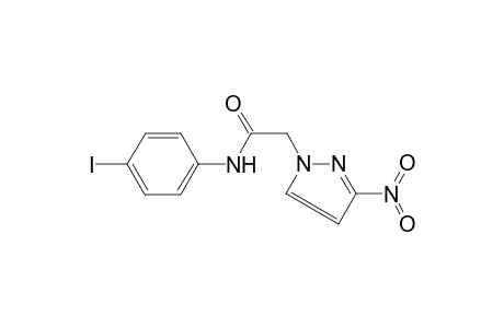 N-(4-Iodophenyl)-2-(3-nitro-1H-pyrazol-1-yl)acetamide