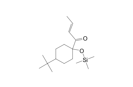 1-(1'-((Trimethylsilyl)oxy)-4'-tert-butylcyclohexyl)-2-buten-1-one