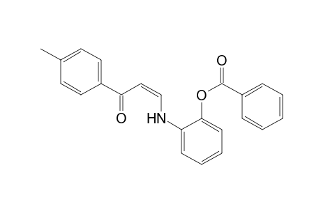 cis-3-(o-hydroxyanilino)-4'-methylacrylophenone, benzoate(ester)