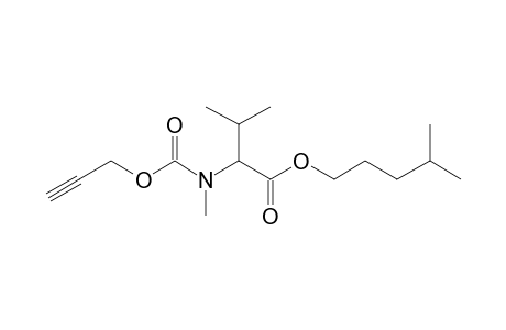 Valine, N-methyl-N-propargyloxycarbonyl-, isohexyl ester