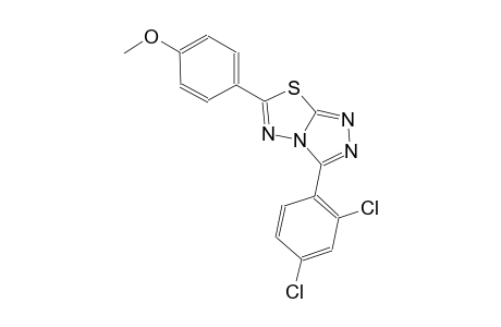 3-(2,4-dichlorophenyl)-6-(4-methoxyphenyl)[1,2,4]triazolo[3,4-b][1,3,4]thiadiazole