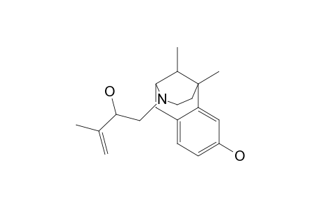 1,2,3,4,5,6-Hexahydro-6,11-dimethyl-3-(3-methyl-2-hydroxy-3-butenyl)-2,6-methano-3-benzazocin-8-ol