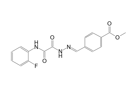 methyl 4-((E)-{[(2-fluoroanilino)(oxo)acetyl]hydrazono}methyl)benzoate