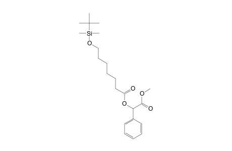 Benzeneacetic acid, .alpha.-(7-t-butyldimethylsilyloxyheptanoyloxy)-, methyl ester