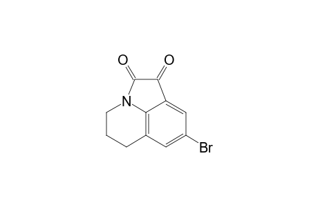 8-Bromo-5,6-dihydro-4H-pyrrolo[3,2,1-ij]quinoline-1,2-dione