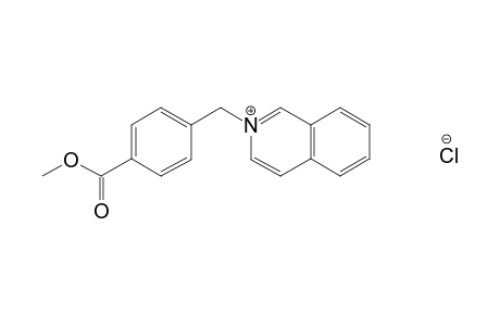 2-(p-carboxybenzyl)isoquinolinium chloride, methyl ester