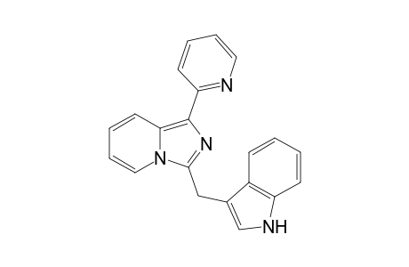 3-(1H-indol-3-ylmethyl)-1-(2-pyridinyl)imidazo[1,5-a]pyridine