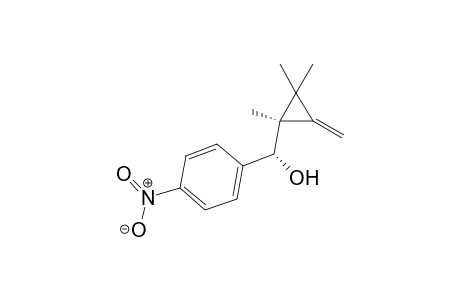 (R*)-(4-nitrophenyl)((S*)-1,2,2-trimethyl-3-methylenecyclopropyl)methanol