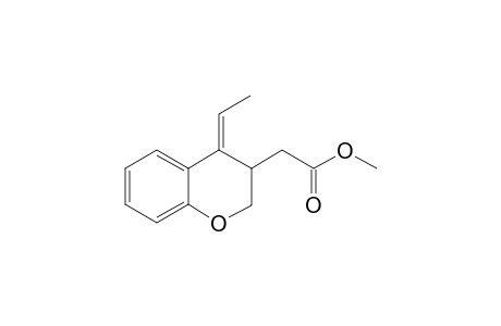 (E)-methyl 2-(4-ethylidenechroman-3-yl)acetate