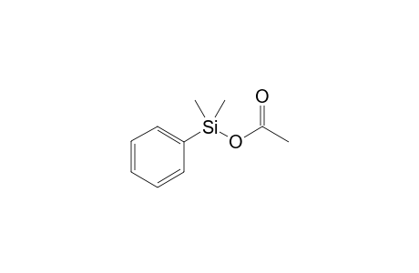 Dimethyl(phenyl)silyl acetate