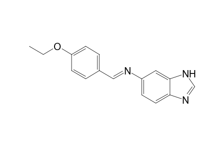 N-[(E)-(4-Ethoxyphenyl)methylidene]-1H-benzimidazol-6-amine