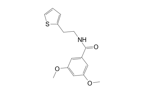Benzamide, 3,5-dimethoxy-N-[2-(2-thienyl)ethyl]-