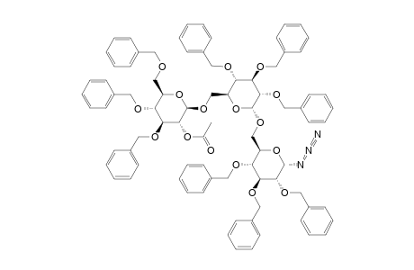 #22;O-(2-O-ACETYL-3,4,6-TRI-O-BENZYL-BETA-D-GLUCOPYRANOSYL)-(1->6)-O-(2,3,4-TRI-O-BENZYL-ALPHA-D-GLUCOPYRANOSYL)-(1->6)-2,3,4-TRI-O-BENZYL-ALPHA-D-GLUCOPYRANOS