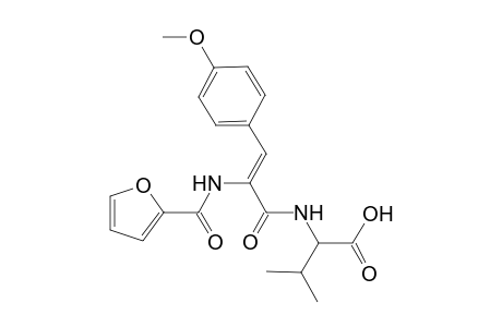 valine, N-[(2Z)-2-[(2-furanylcarbonyl)amino]-3-(4-methoxyphenyl)-1-oxo-2-propenyl]-