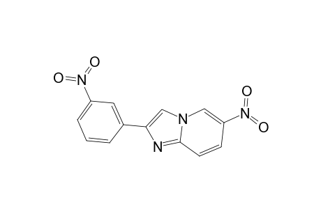 6-Nitro-2-(3-nitrophenyl)imidazo[1,2-a]pyridine