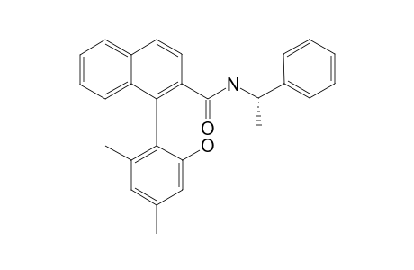 (M,1"S)-1-(2'-Hydroxy-4',6'-dimethylphenyl)-2-naphthoic acid 1"-phenylethylamide