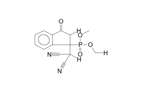 3-DICYANO(DIMETHOXYPHOSPHORYL)METHYL-1-INDANONE