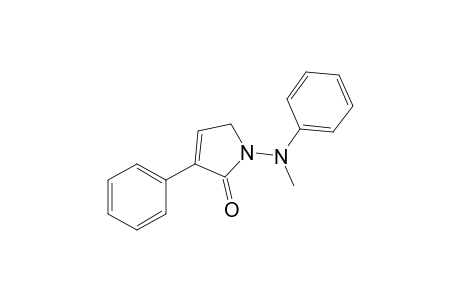 3-Phenyl-1-(N-methylanilino)-2-oxo-2,5-dihydropyrrol