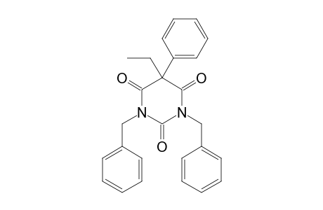 1,3-dibenzyl-5-ethyl-5-phenylbarbituric acid